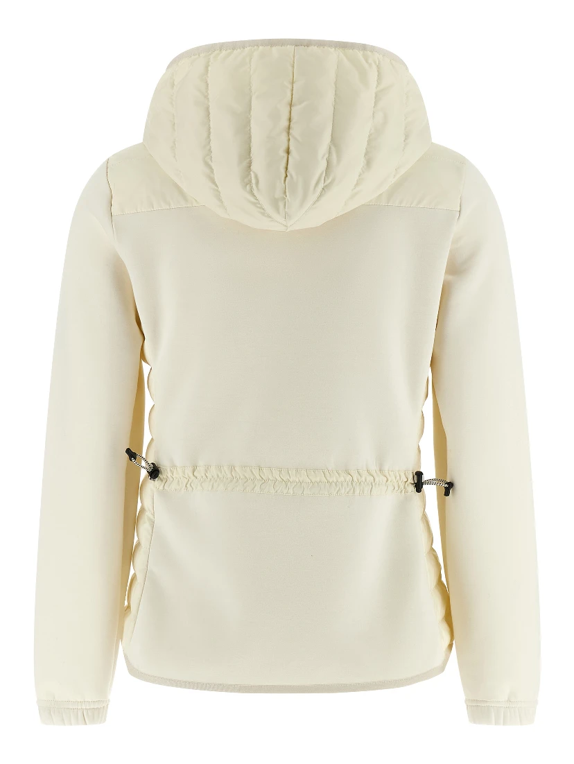 White Polyamide Sweatshirt