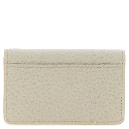 Gray Bovine Leather Cardholder