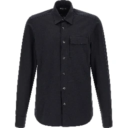 Blue Cotton Blouse