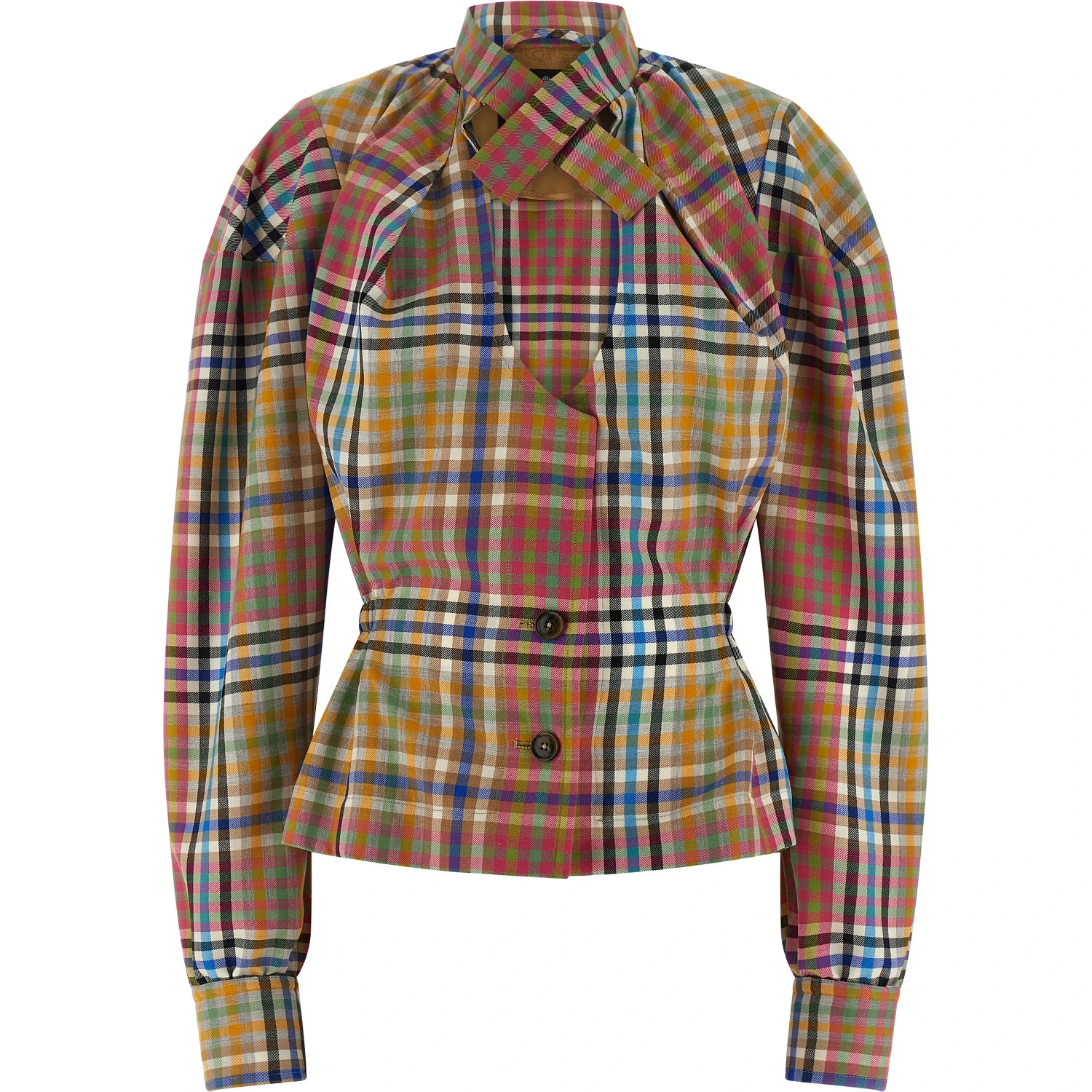 Multicolor Wool Blazer