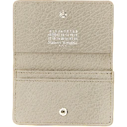 Gray Bovine Leather Cardholder