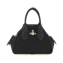 Black Viscose Handbag