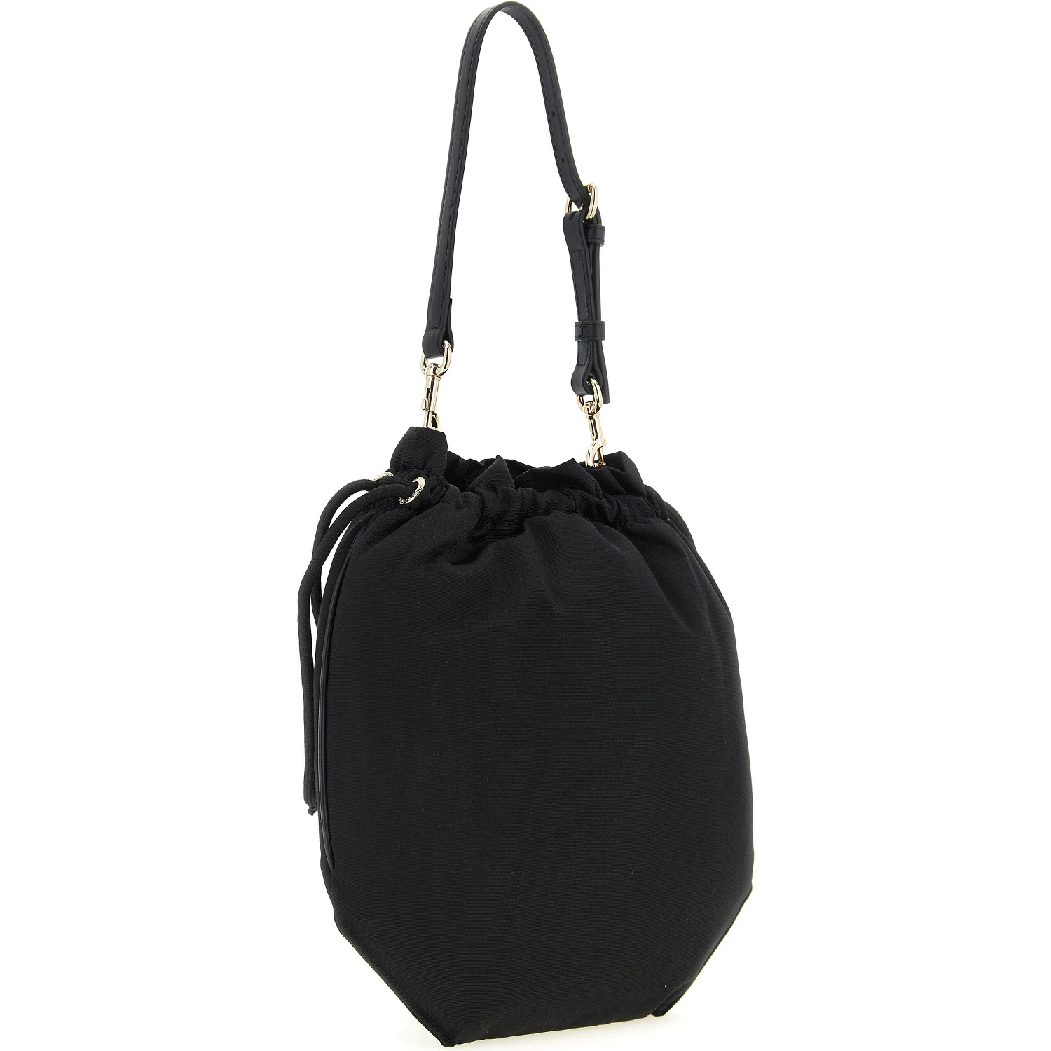 Black Viscose Handbag