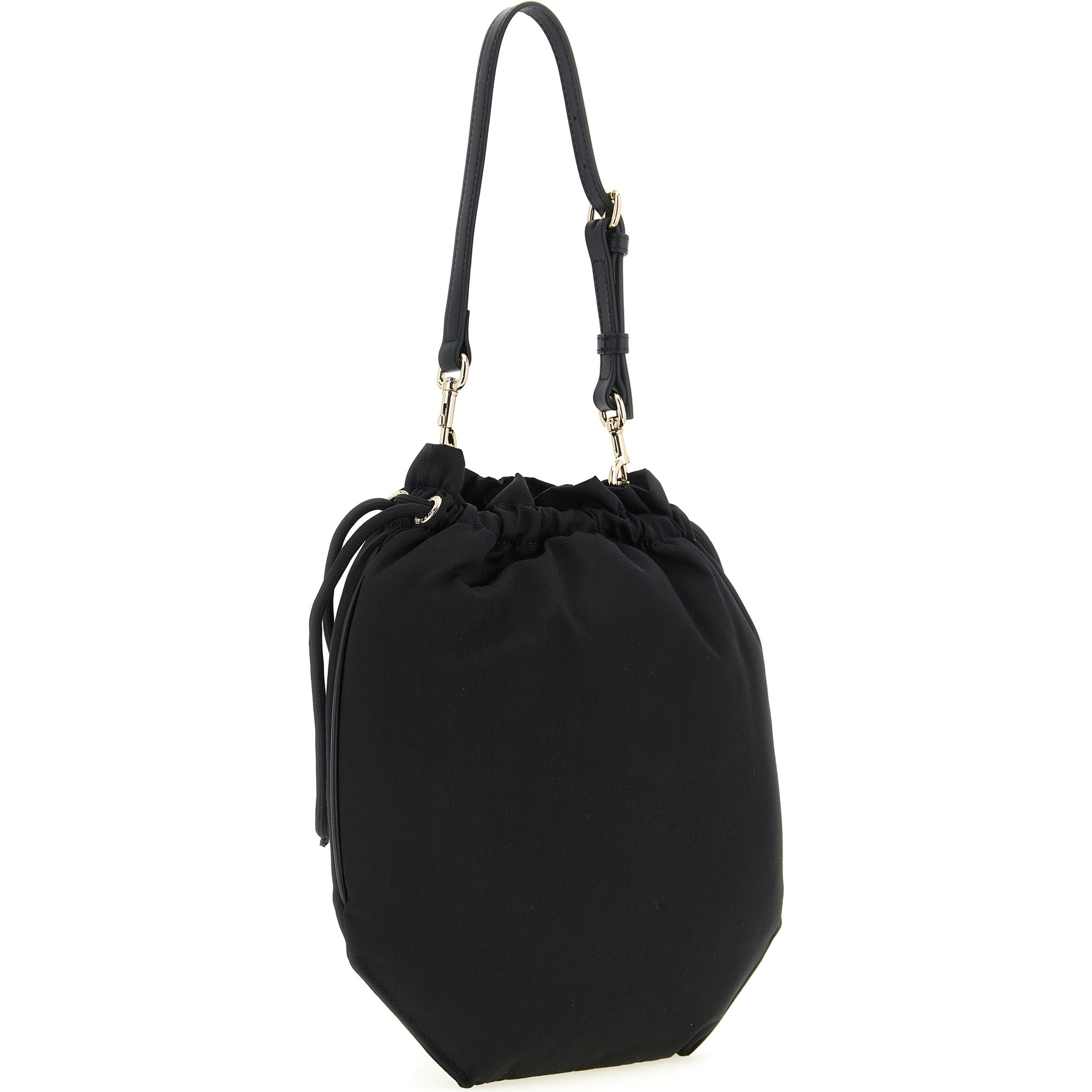 Black Viscose Handbag