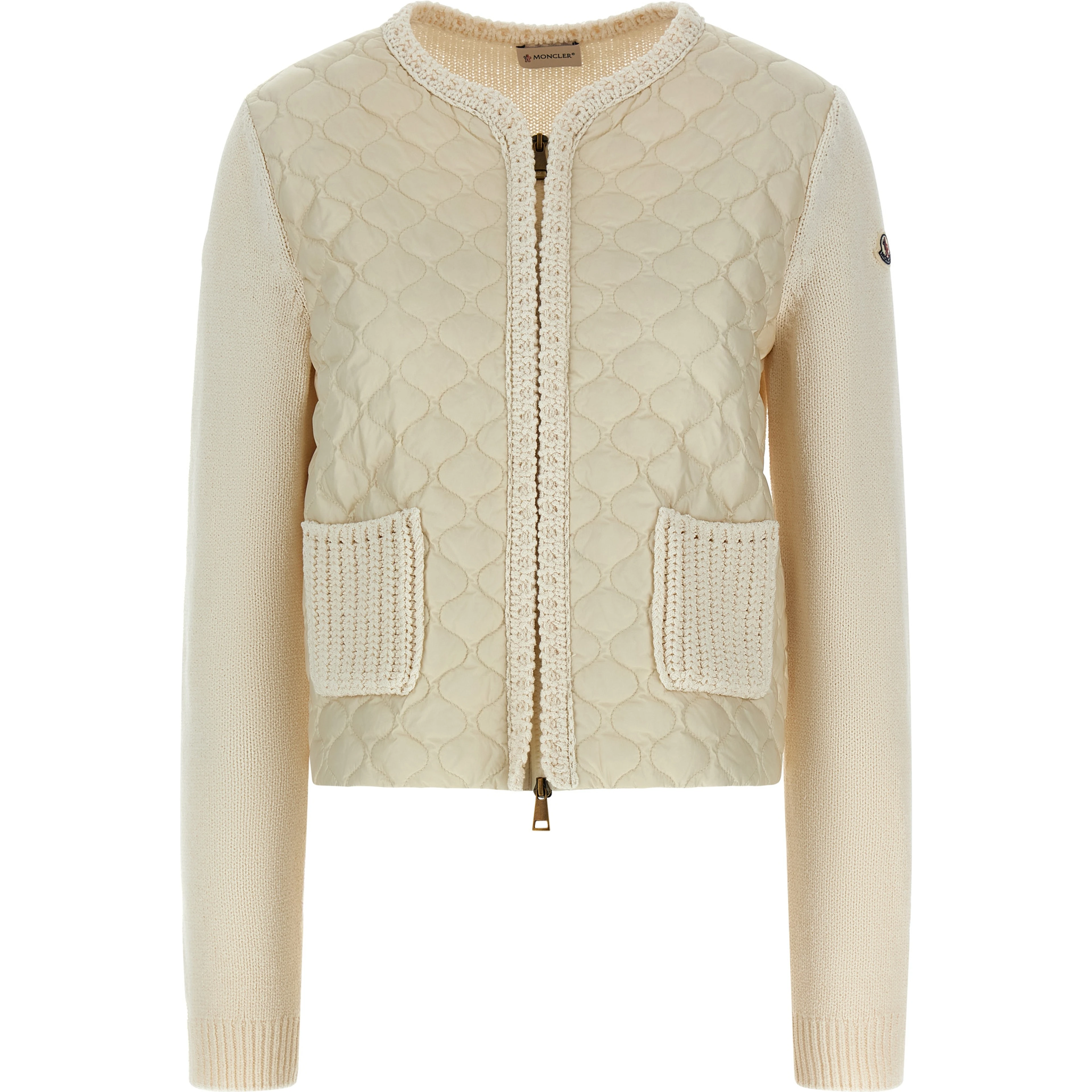 Beige Cotton Cardigan
