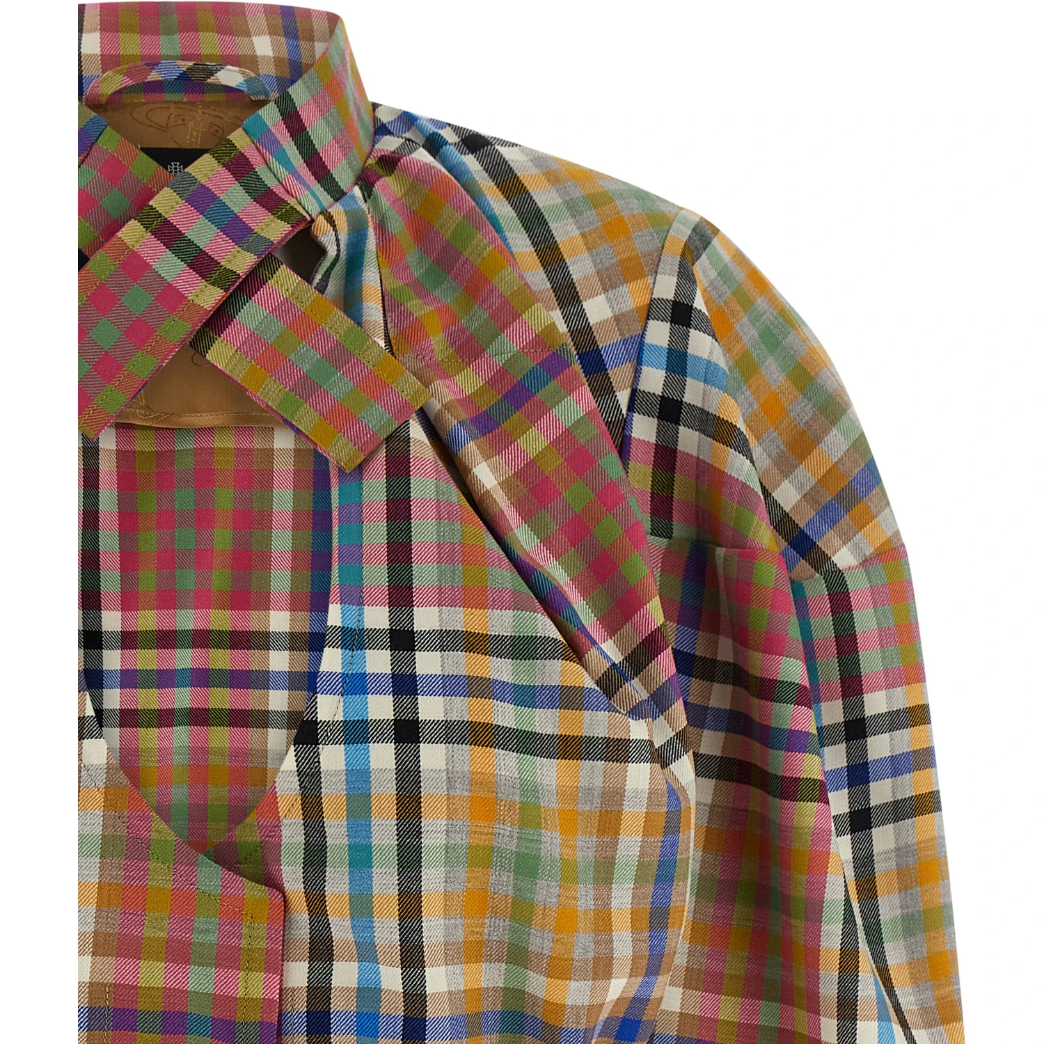 Multicolor Wool Blazer