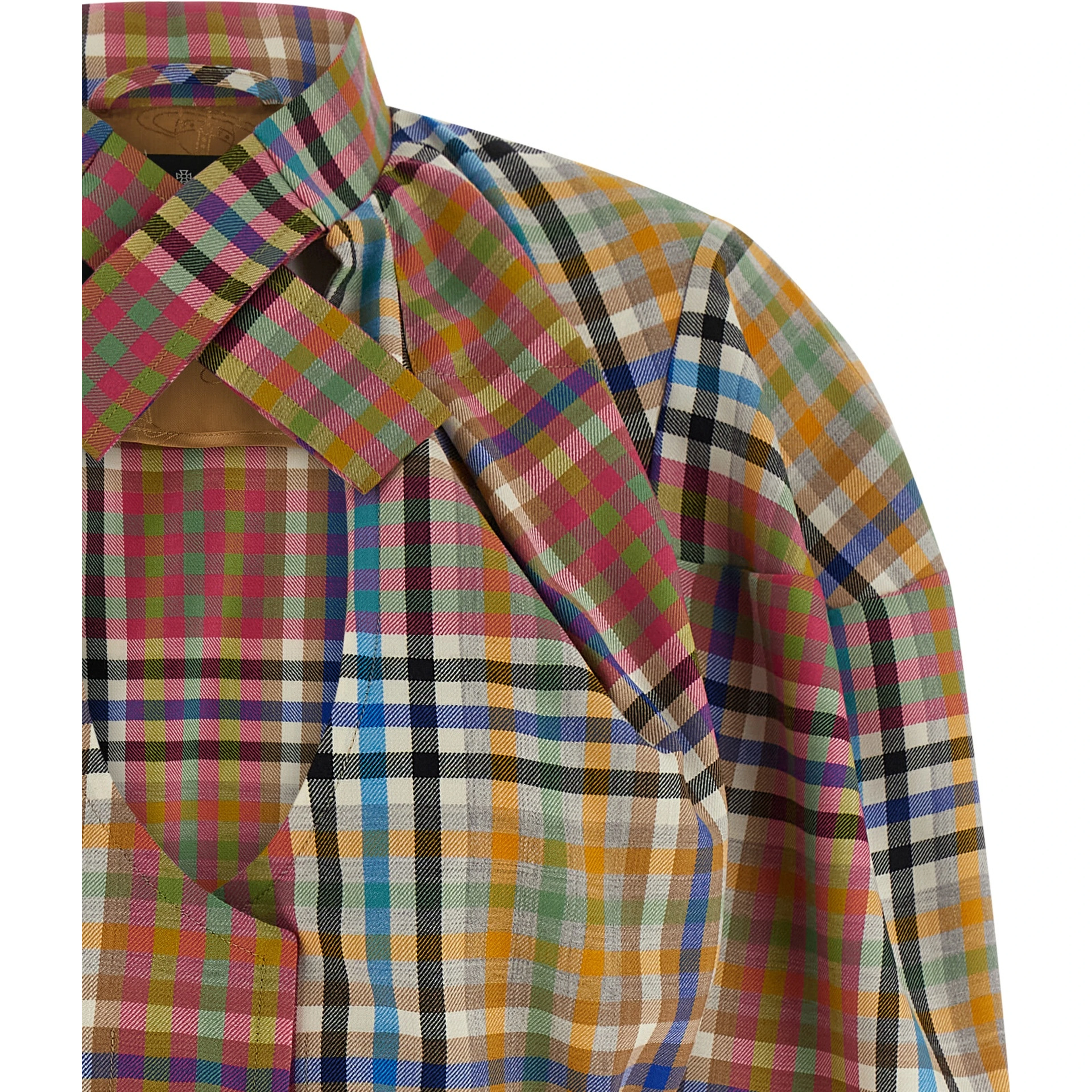 Multicolor Wool Blazer