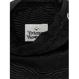 Black Viscose Handbag