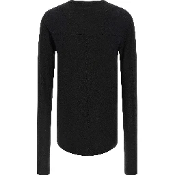 Black Viscose T-Shirt