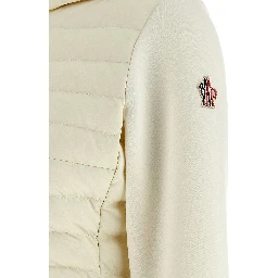 White Polyamide Sweatshirt