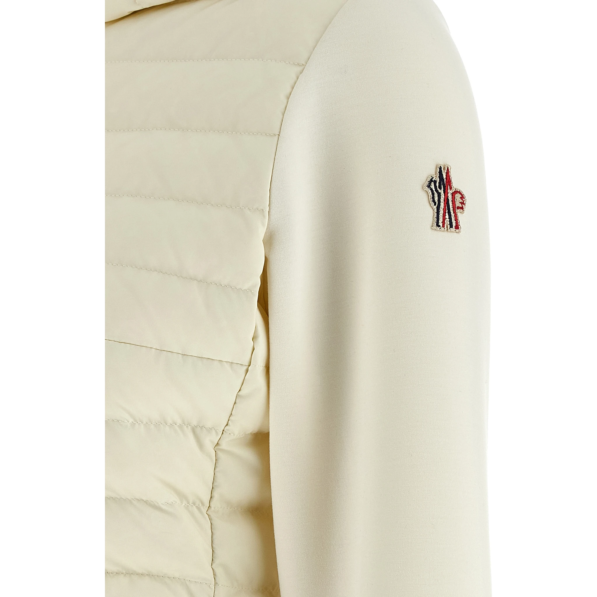 White Polyamide Sweatshirt