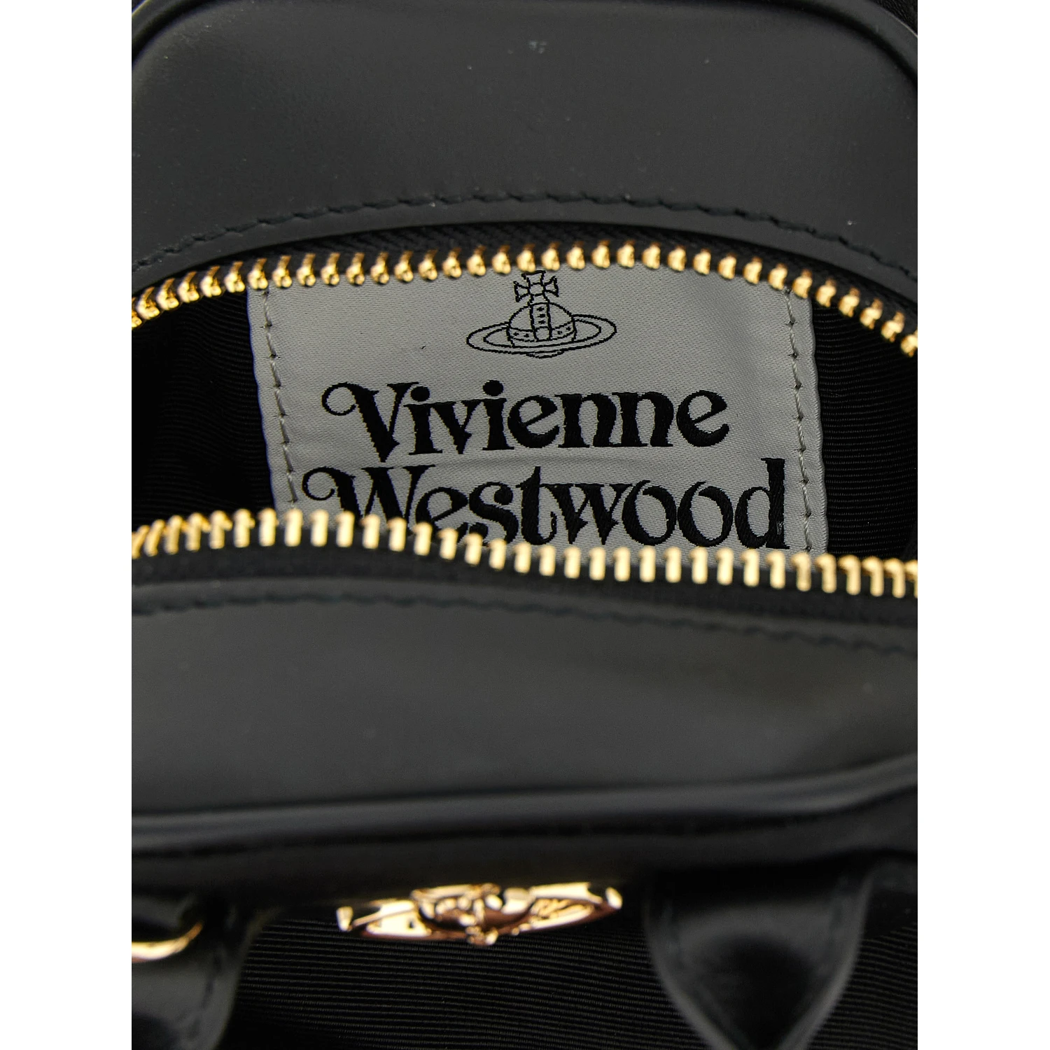 Black Viscose Handbag