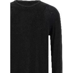 Black Viscose T-Shirt