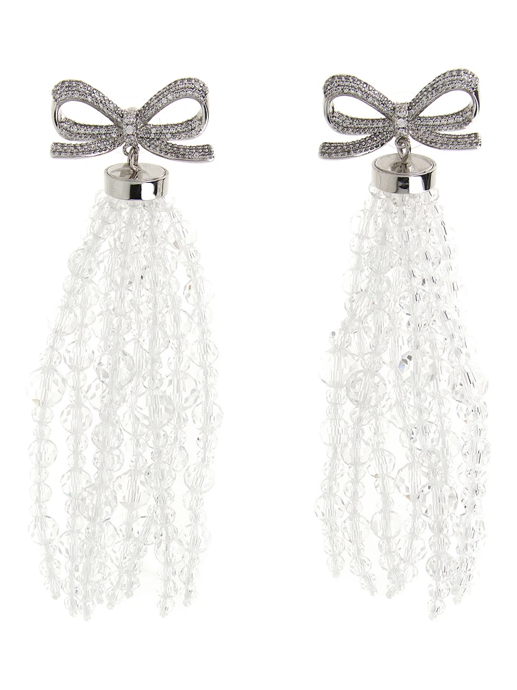 Silver Copper Earrings
