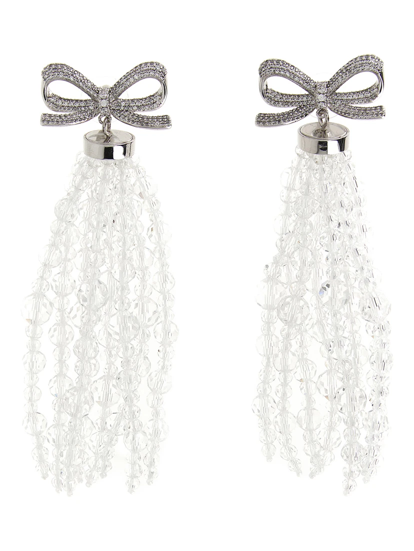 Silver Copper Earrings