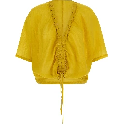 Bicolor Tencel Blouse