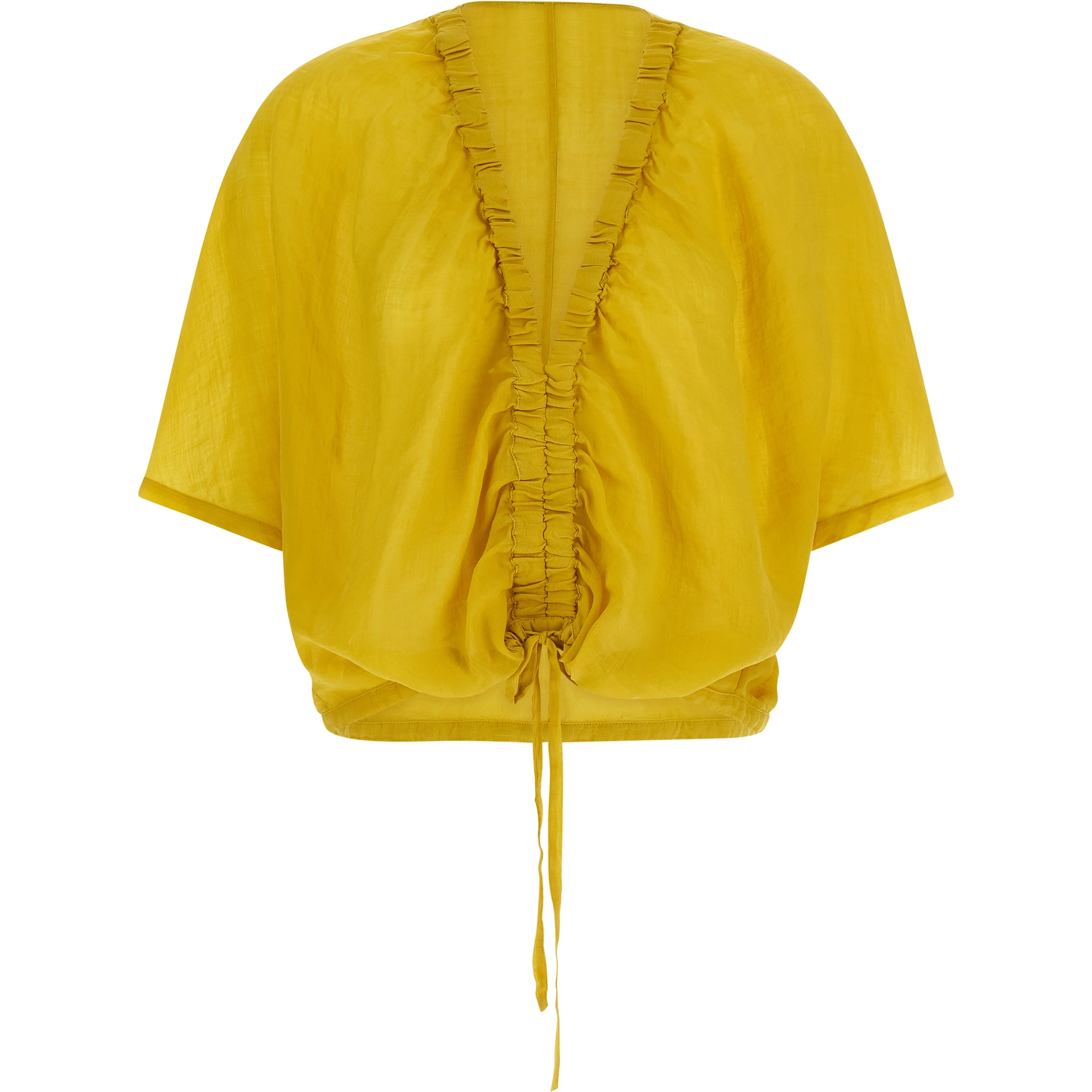 Bicolor Tencel Blouse