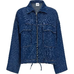 Blue Tencel Denim Jacket