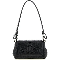 Black Polyethylene Shoulder Bag