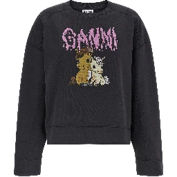 Black Organic Cotton Sweatshirt
