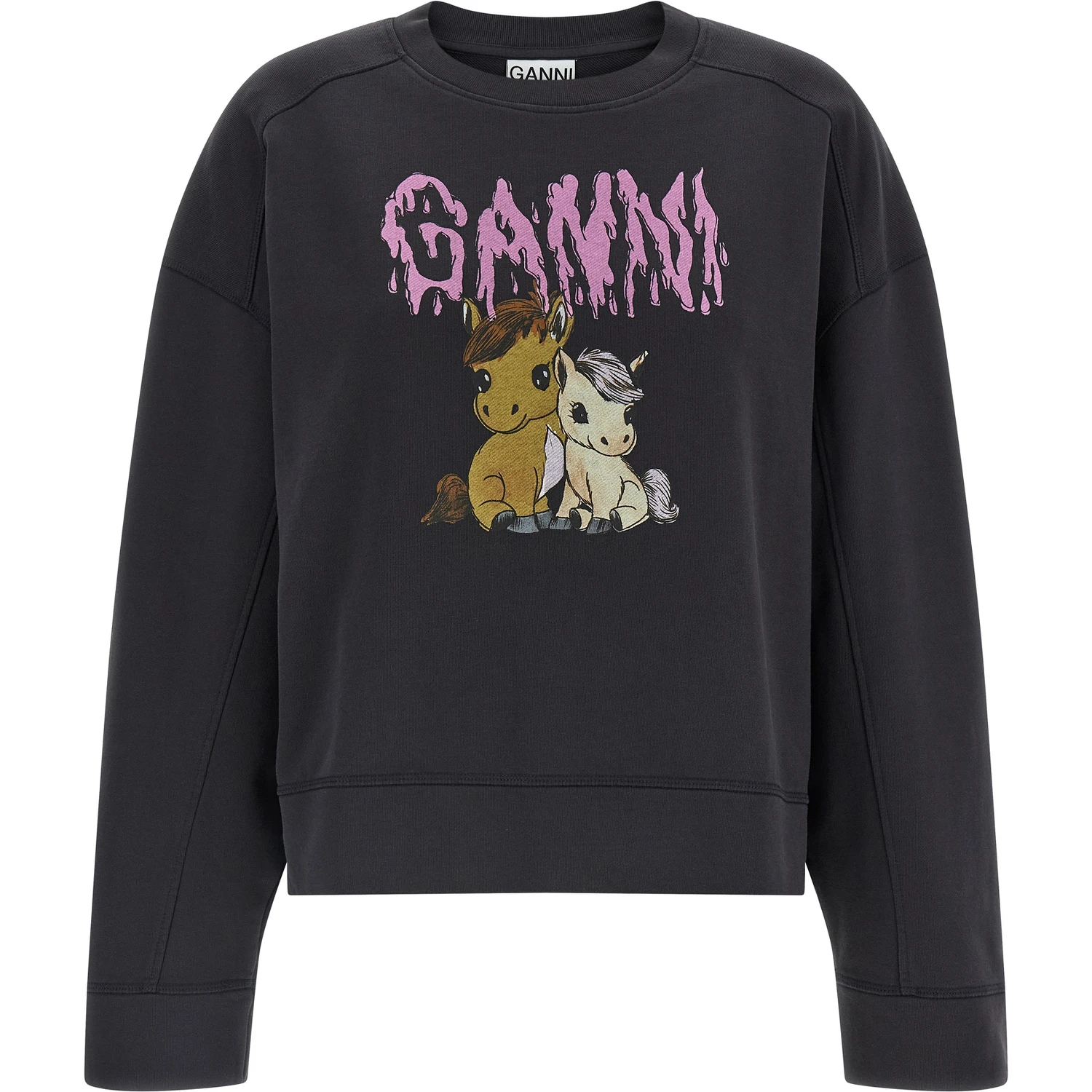Black Organic Cotton Sweatshirt