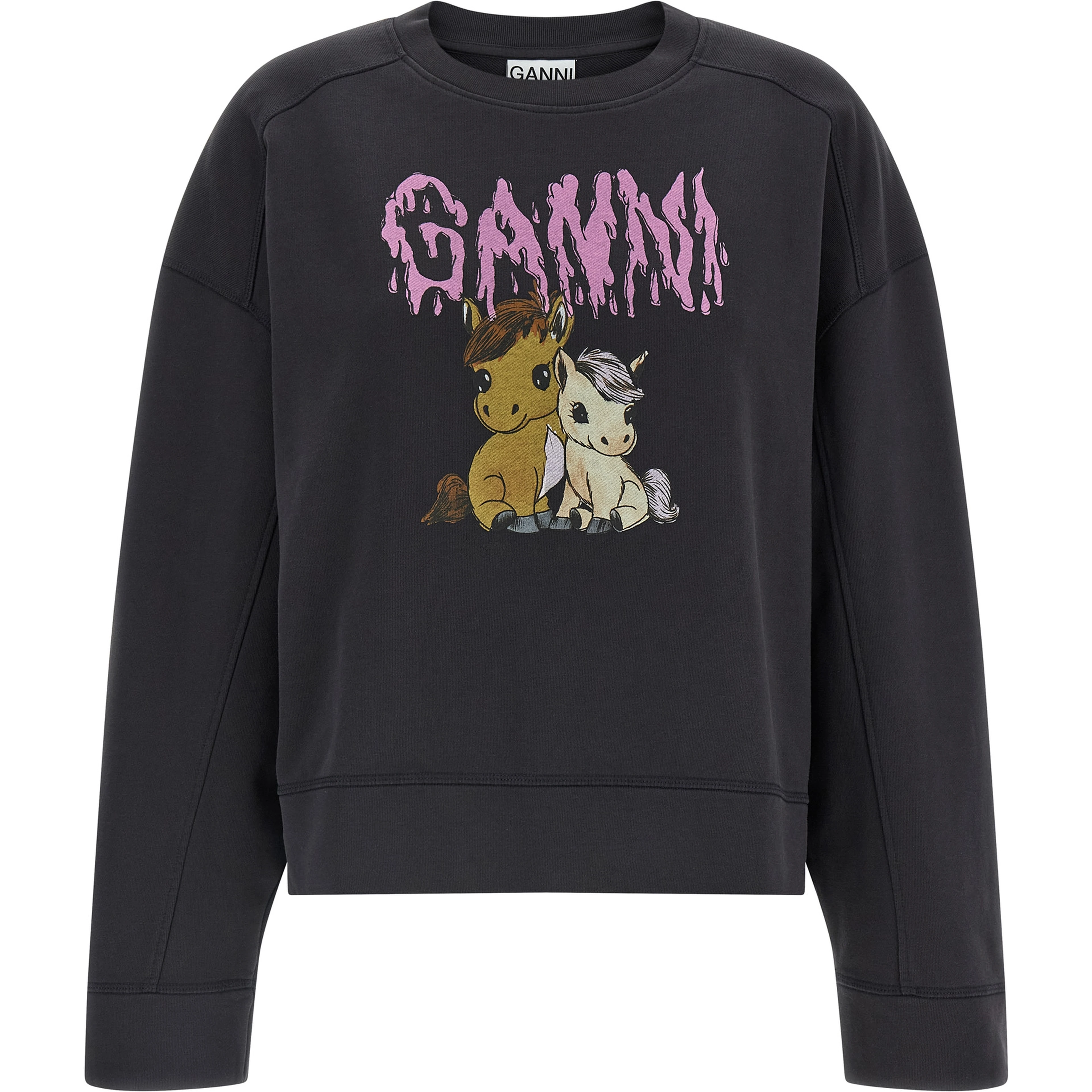 Black Organic Cotton Sweatshirt