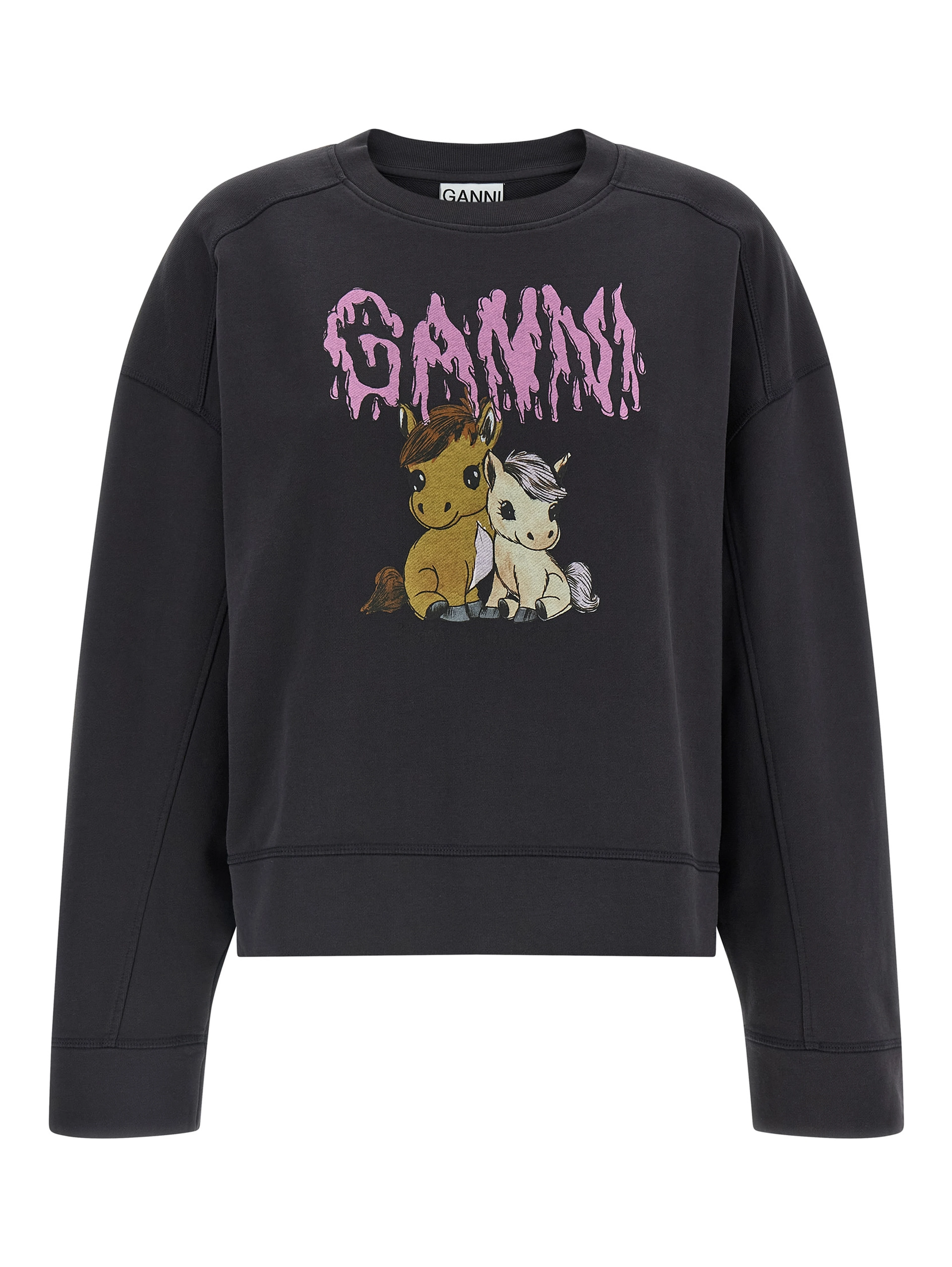 Black Organic Cotton Sweatshirt