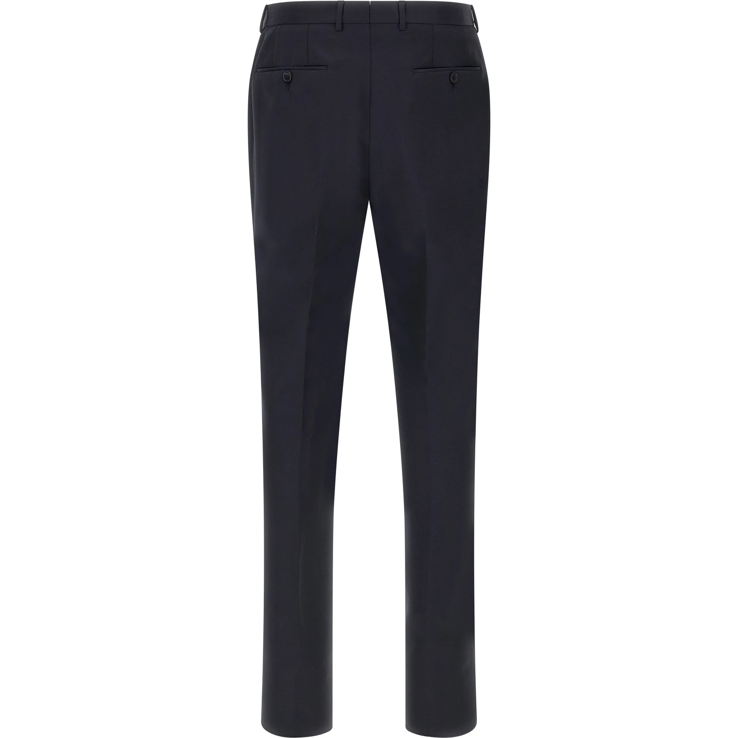 Blue Wool Two-Piece Suit