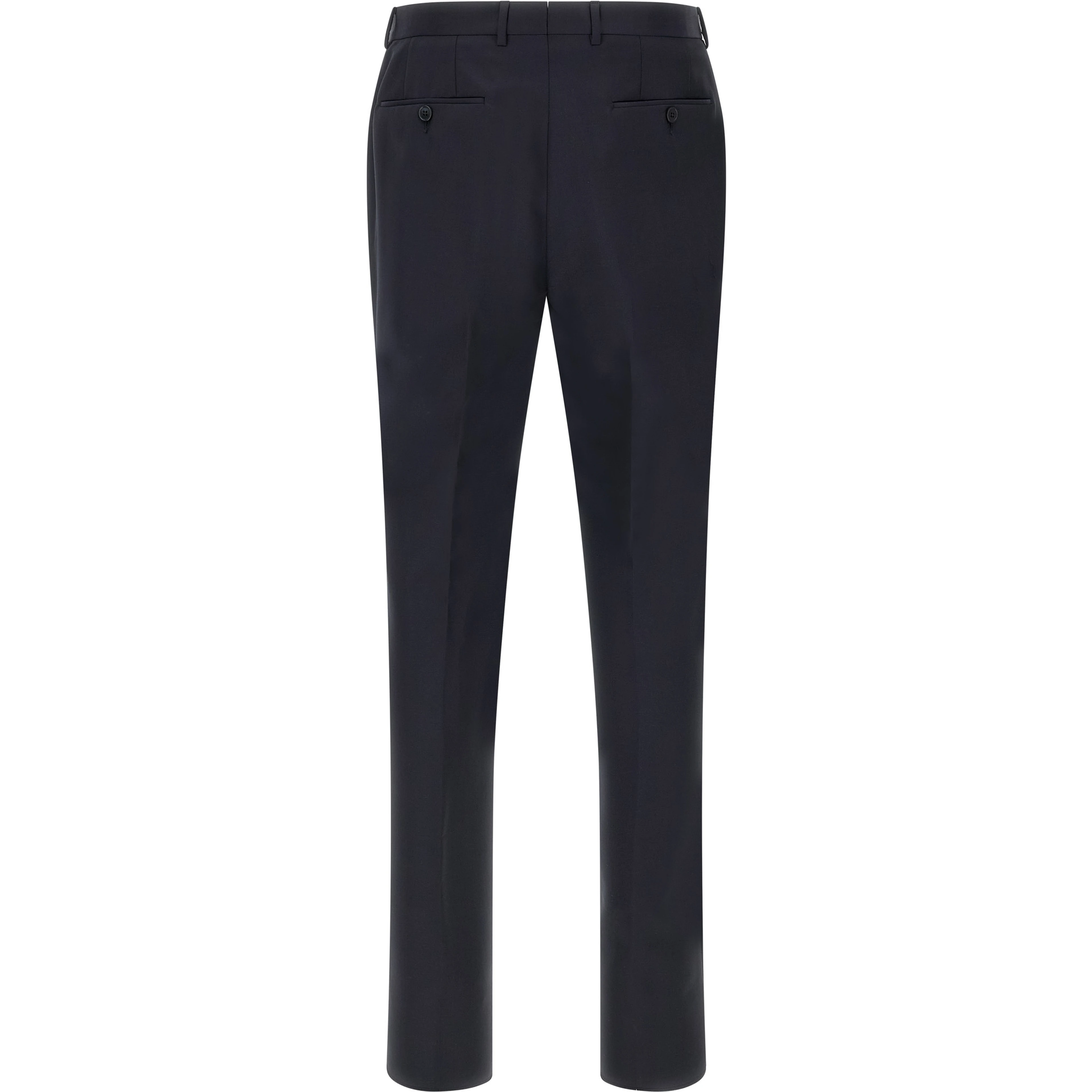 Blue Wool Two-Piece Suit
