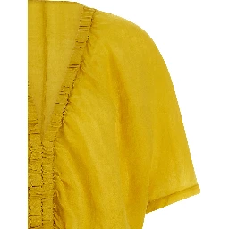 Bicolor Tencel Blouse