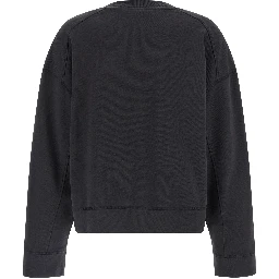 Black Organic Cotton Sweatshirt