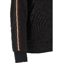 Black Polyamide Sweatshirt