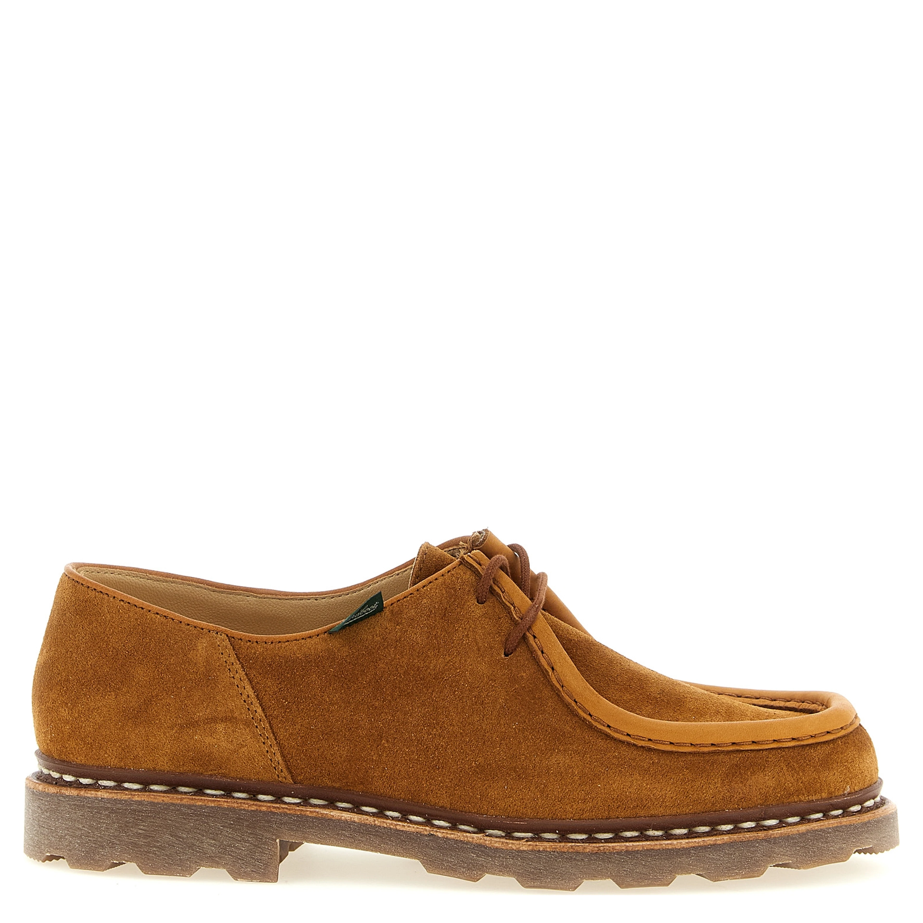 Brown Calfskin Oxfords And Derbies