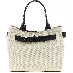 Bicolor Cotton Tote Bag