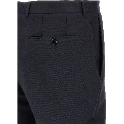 Blue Wool Two-Piece Suit