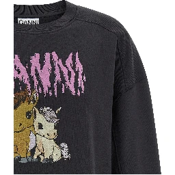 Black Organic Cotton Sweatshirt