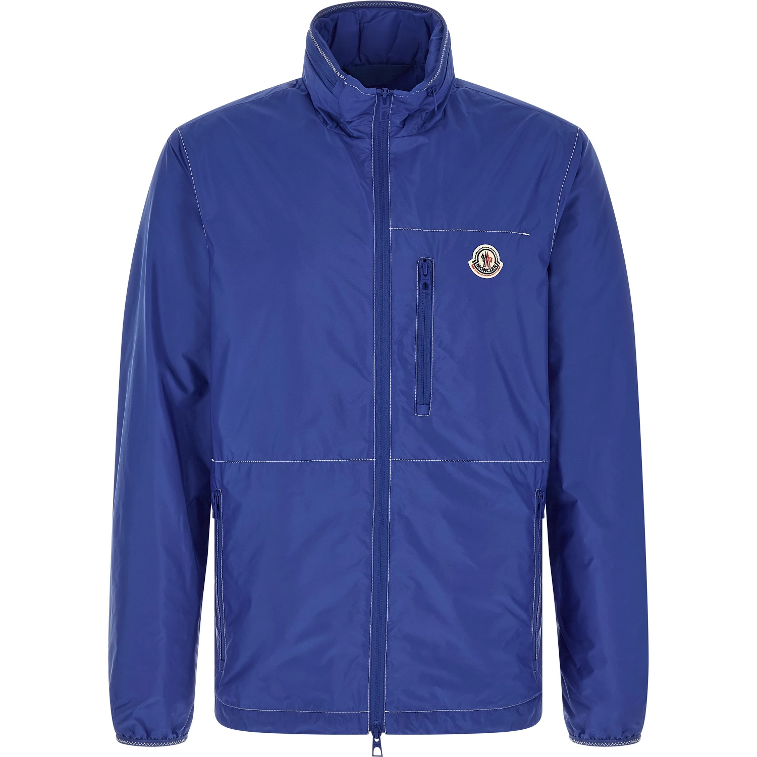 Blue Polyamide Shell Jacket