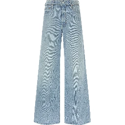 Blue Cotton Jeans Denim