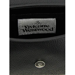 Black Polyethylene Shoulder Bag