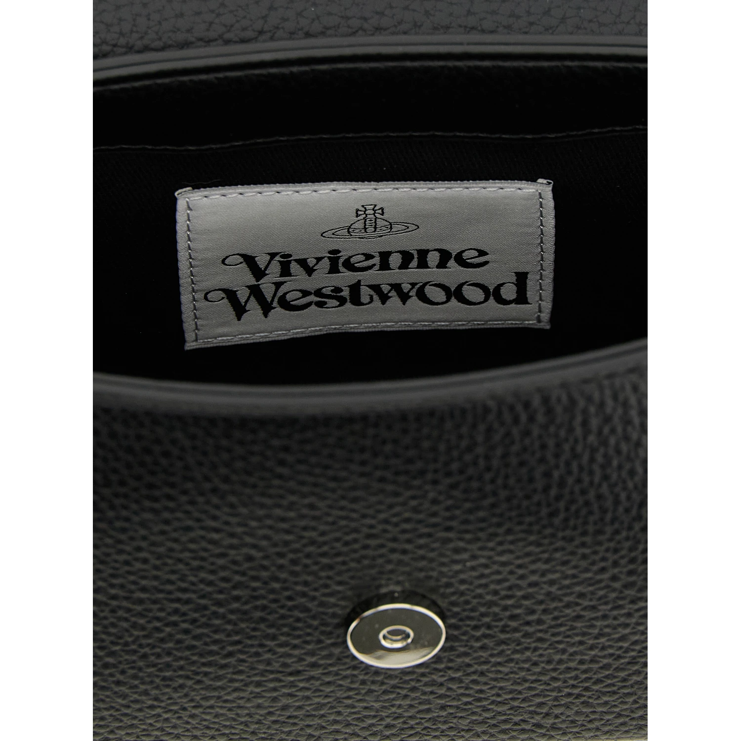 Black Polyethylene Shoulder Bag