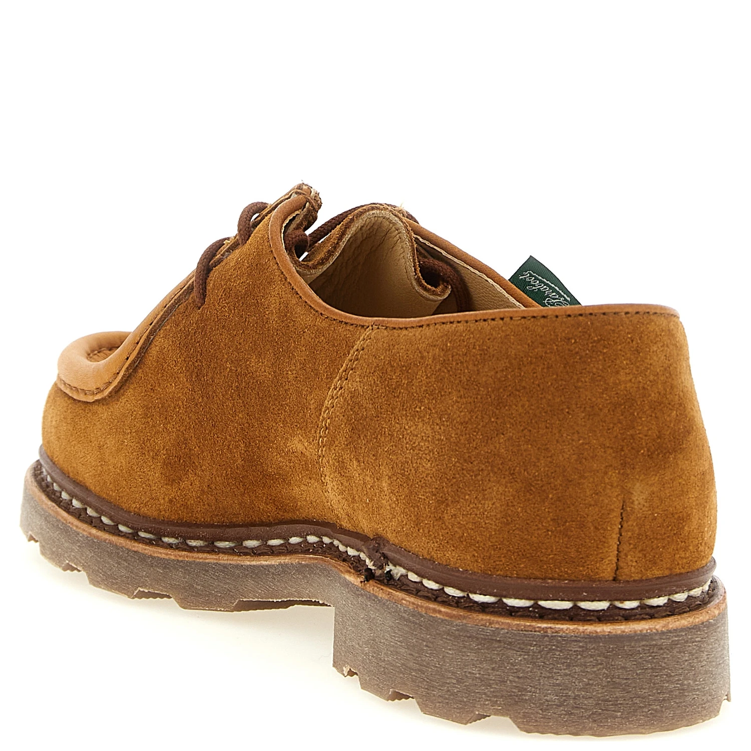 Brown Calfskin Oxfords And Derbies