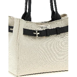 Bicolor Cotton Tote Bag
