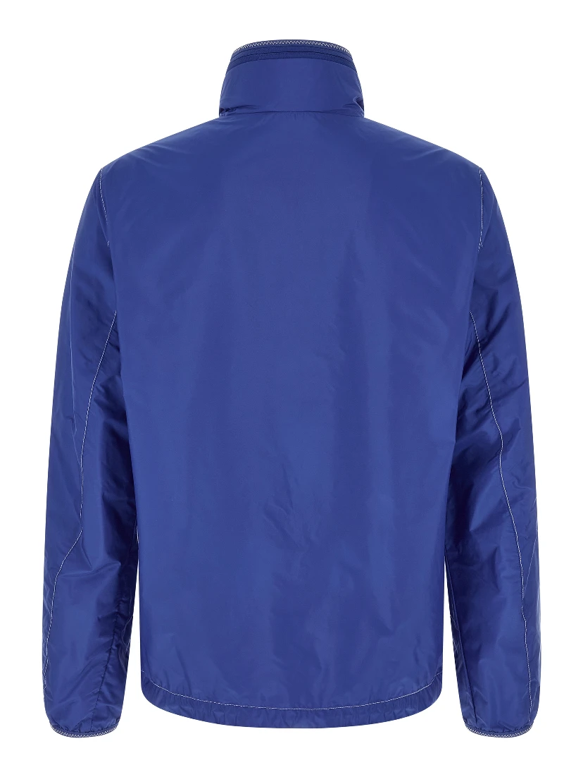 Blue Polyamide Shell Jacket