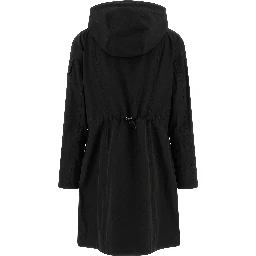 Black Polyester Parka