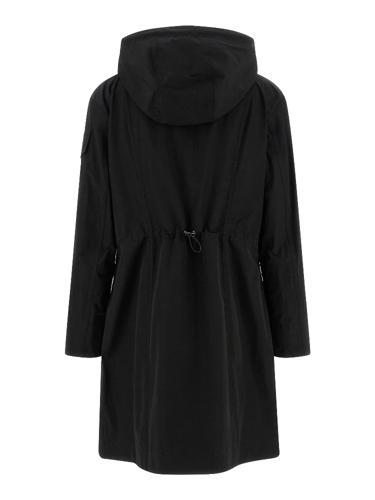 Black Polyester Parka alternative