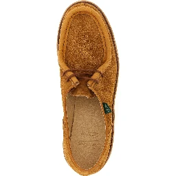 Brown Calfskin Oxfords And Derbies