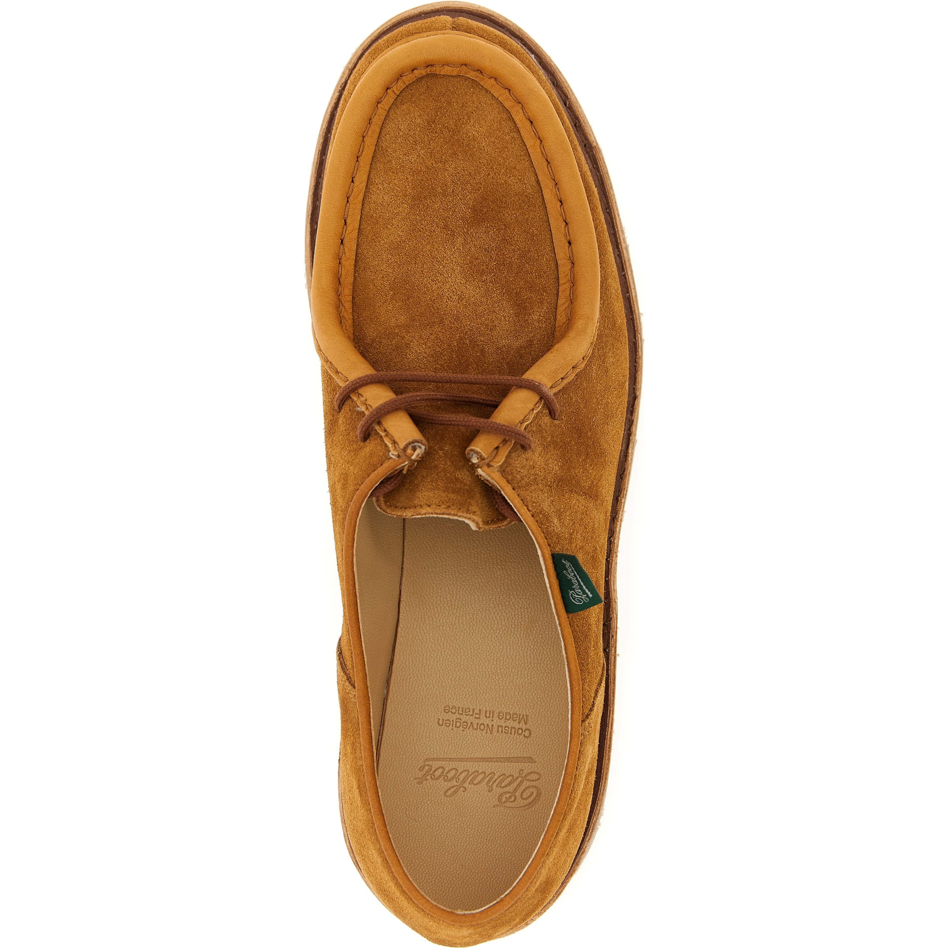 Brown Calfskin Oxfords And Derbies
