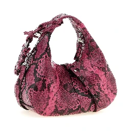 Fuchsia Recycled Polyester Handbag
