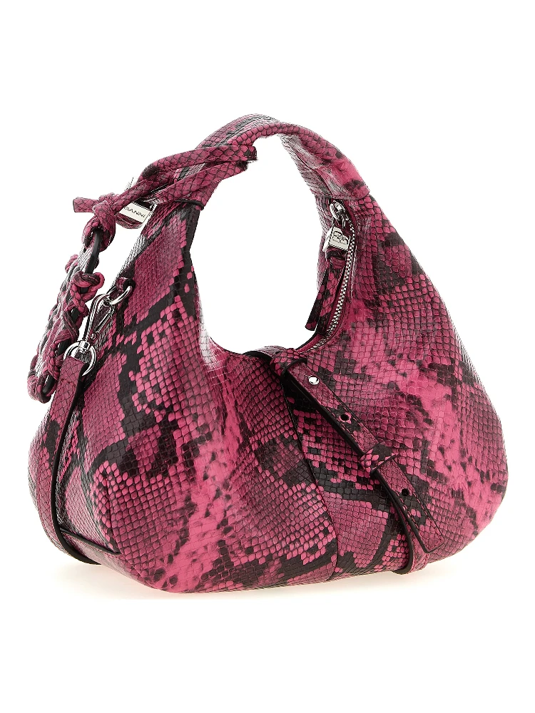 Fuchsia Recycled Polyester Handbag alternative
