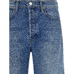 Blue Cotton Jeans Denim